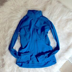 Lululemon blue jacket with hoodie size 4/6